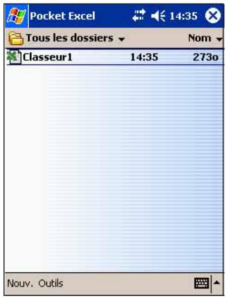 ASUS MYPAL A716 - Pour sauvegarder un document Excel: - 2