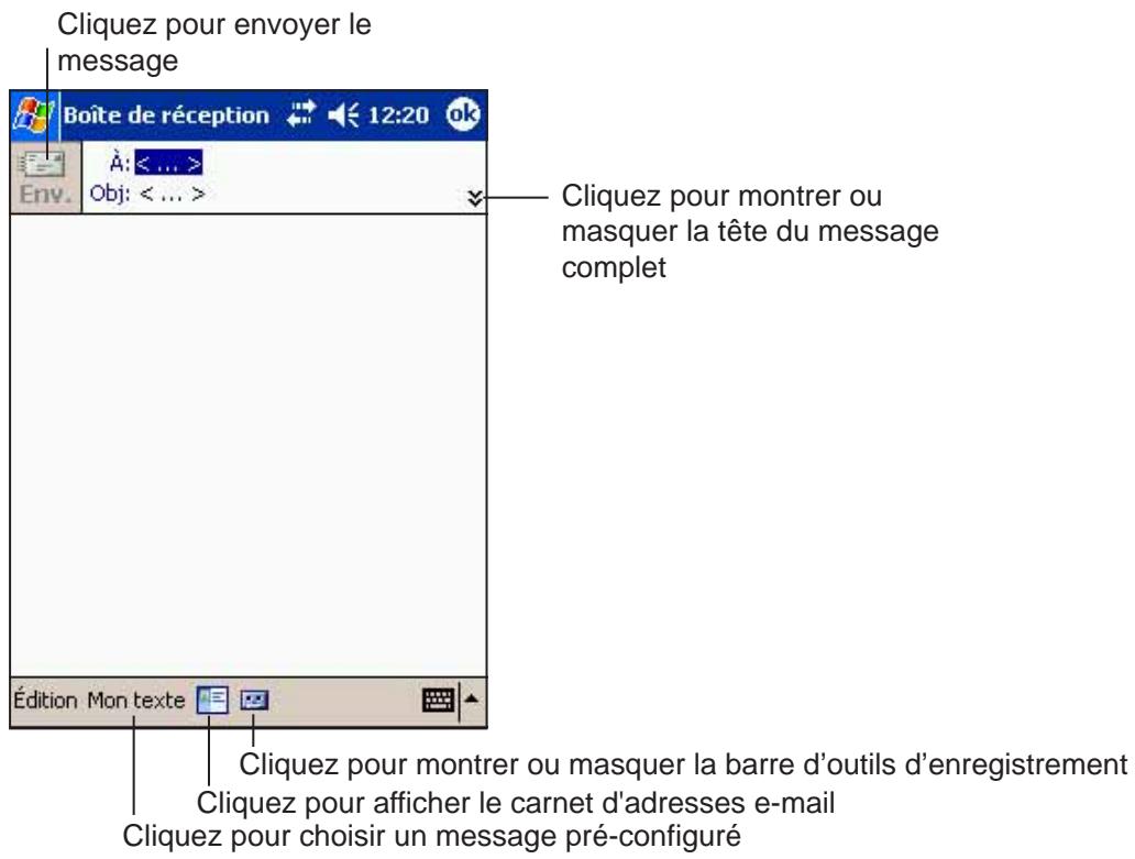 ASUS MYPAL A716 - Composer des messages - 1