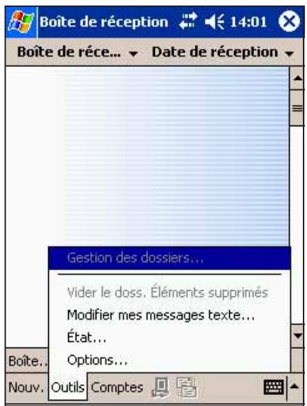 ASUS MYPAL A716 - Pour éoperator un message pré-configéré: - 1