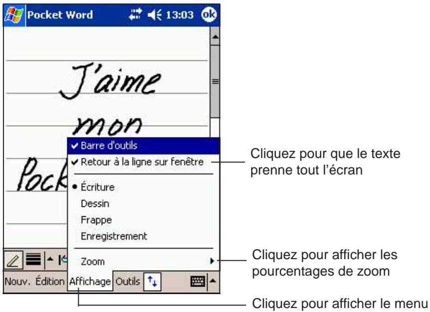 ASUS MYPAL A716 - Mode Ecriture - 2