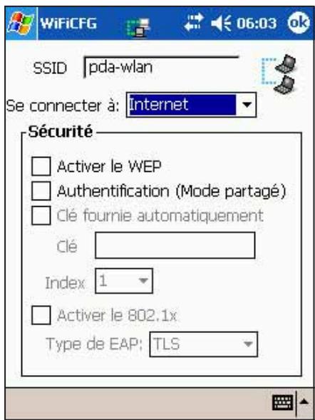 ASUS MYPAL A716 - Pour éoperator un profil de réseau wireless: - 1