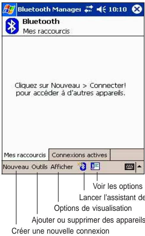 ASUS MYPAL A716 - Pour lancer le Bluetooth Manager: - 2