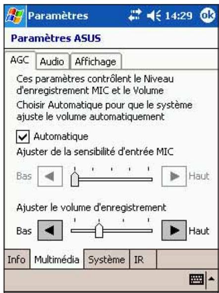 ASUS MYPAL A716 - Modifier le mode de fonctionnement: - 1
