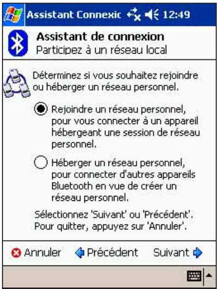 ASUS MYPAL A716 - Pour rejoindre un réseau personnel: - 1