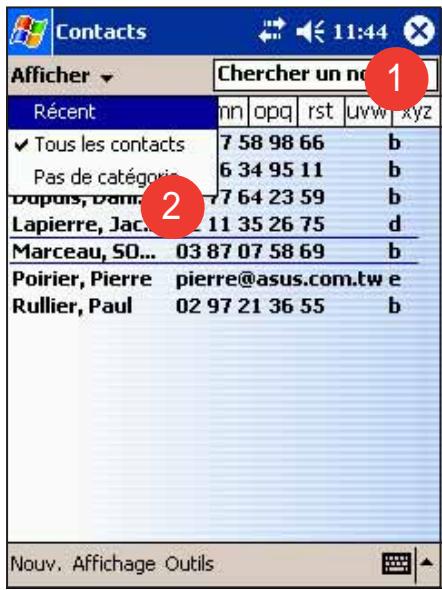 ASUS MYPAL A716 - Rechner un contact - 1