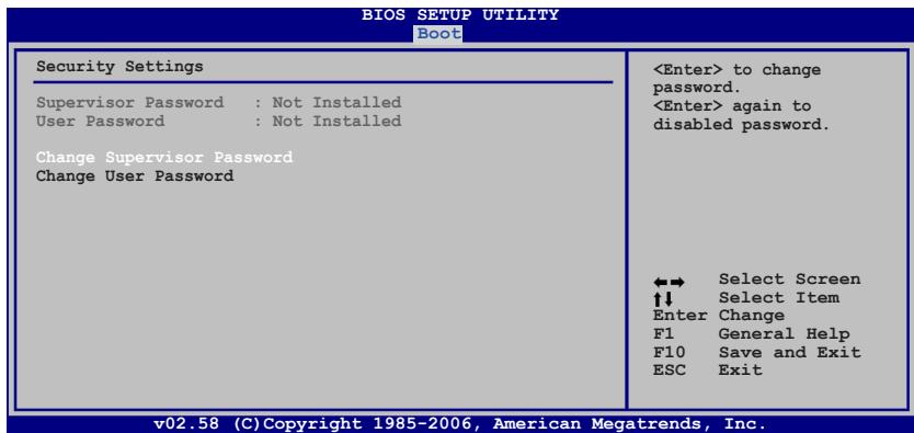 ASUS P5B DLX - Security - 1