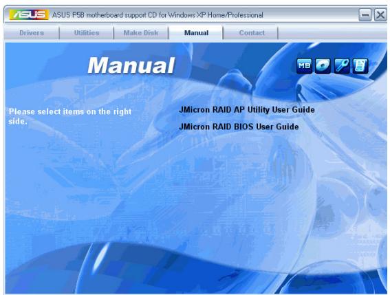 ASUS P5B DLX - Menu Manuals - 2