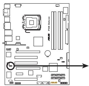 ASUS P5B DLX - Connecteur audio numérique (4-1 pin SPDIF_OUT) - 1
