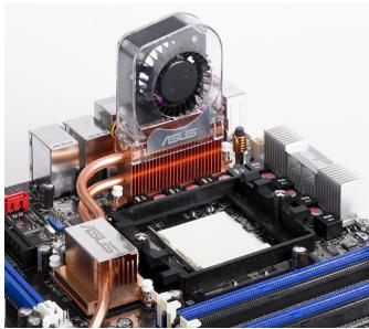 ASUS P5B DLX - Installer le ventilateur optionnel - 5