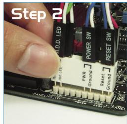 ASUS P5B DLX - Q-Connector (system panel) - 2