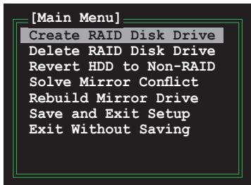 ASUS P5B DLX - Créer un ensemble RAID : - 1