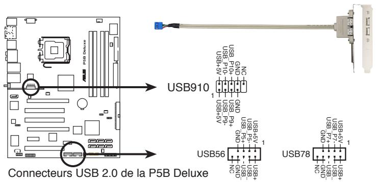 ASUS P5B DLX - Connecteurs USB - 1
