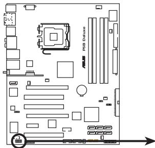 ASUS P5B DLX - Connecteur Front panel audio (10-1 pin AAFP) - 1