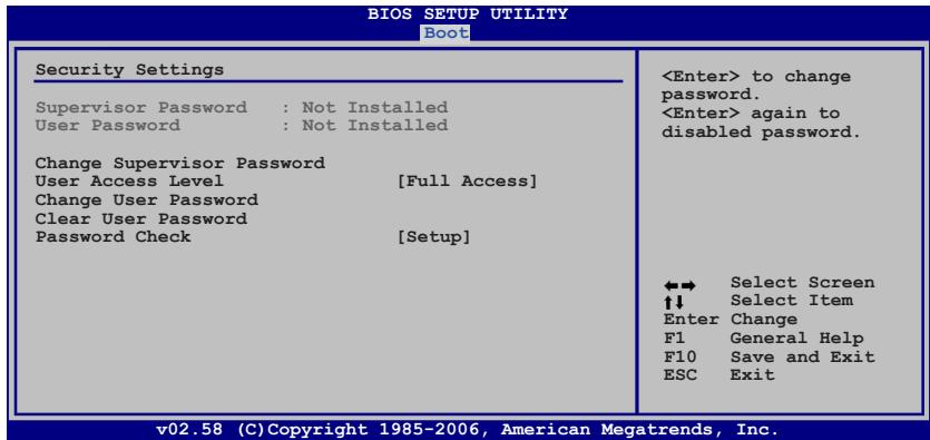 ASUS P5B DLX - Security - 3