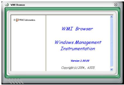 ASUS P5B DLX - Navigateur WMI - 1