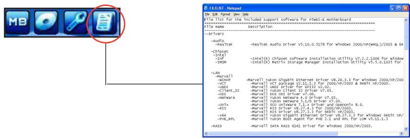 ASUS P5B DLX - Filelist - 1