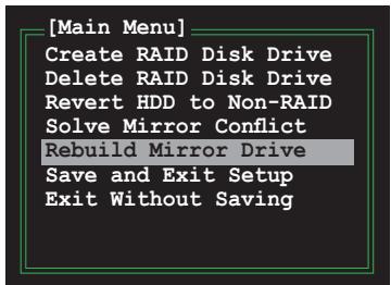 ASUS P5B DLX - Reconstruire un disque RAID1 (Miroir) - 1