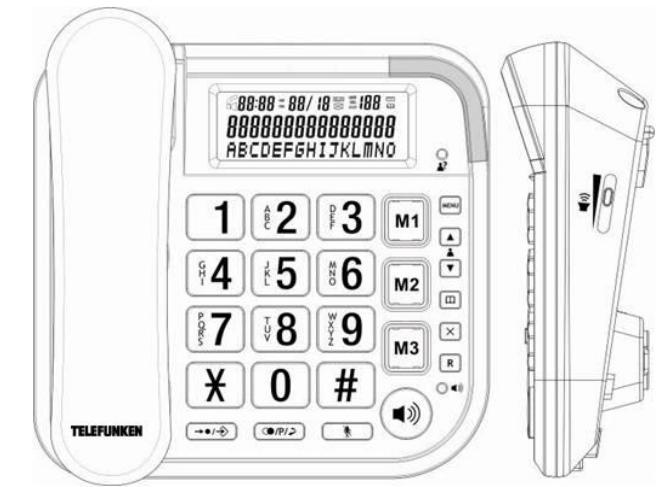 TELEFUNKEN TF 501 COSI - VOTRE TELEPHONE - 1