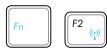 ASUS EEE PC 1225B - Touches de fonctions spéciales - 2