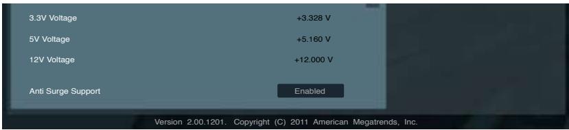 ASUS P8Z68-V LX - Menu monitor (surveillance) - 2