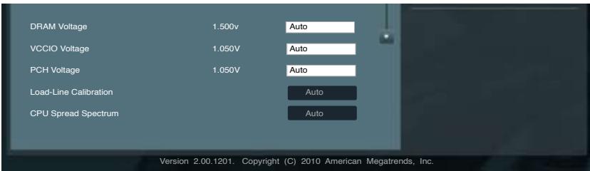 ASUS P8Z68-V LX - Menu AI tweaker - 4