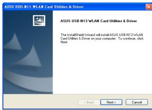 ASUS USB-N13 B1 - Installer le pilote et les utilisaires - 4