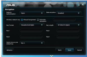 ASUS USB-N13 B1 - Config - Encryption - 1
