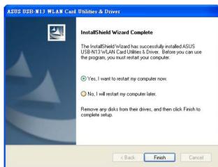 ASUS USB-N13 B1 - Installer le pilote et les utilisaires - 8