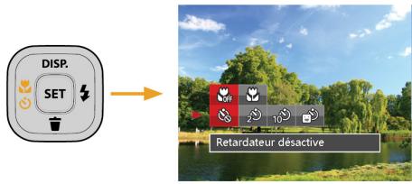 KODAK X52 - Paramètres du retardateur - 1