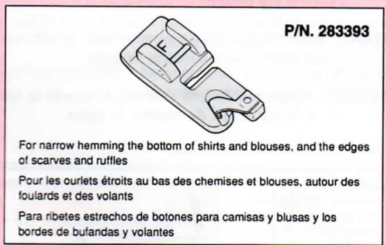 SINGER FUTURA 4000 N - Twin Needle Sewing (Optional) Couture à aiguilles jumeées (Option) Costuras con aguja doble (Optional) - 8
