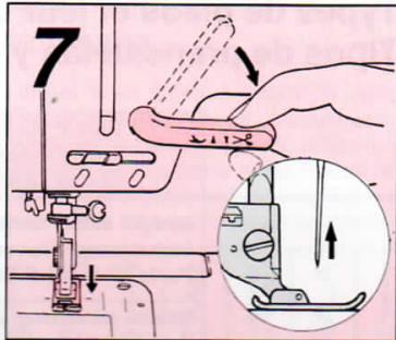 SINGER FUTURA 4000 N - Threading The Machine / Enfilage de la machine / Enhebrado de laquina - 2
