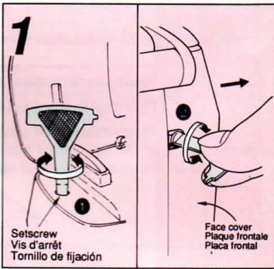 SINGER FUTURA 4000 N - Para qitar la aguja. - 2