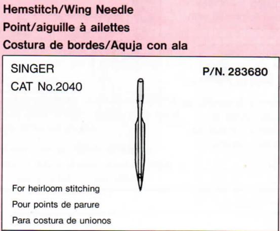SINGER FUTURA 4000 N - Twin Needle Sewing (Optional) Couture à aiguilles jumeées (Option) Costuras con aguja doble (Optional) - 11