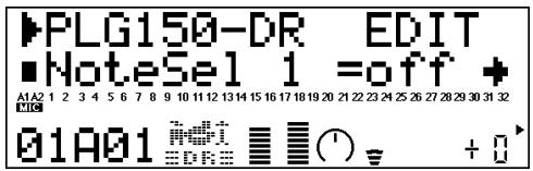 YAMAHA PLG150-DR-PLG150-PC - Sélectionnez le menu « PLUGIN ». - 1