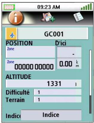 MAGELLAN TRITON 1500 - Créer une géocache - 2