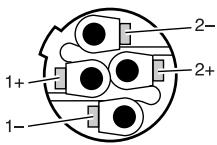 YAMAHA XP-1000 - Fiches Neutrik NL4FC - 1