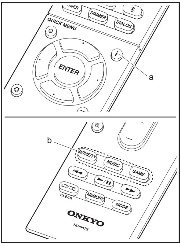ONKYO LS7200 - Recherche des stations par type de programme - 1