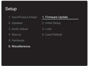 ONKYO LS7200 - Updating via USB - 2