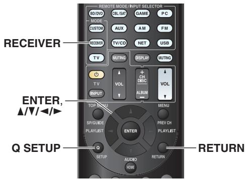 ONKYO TX-NR525 S - Utilisation de l'installation rapide - 1