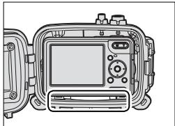 NIKON CAISSON ETANCHE WP-CP5-JUSQU-A 40 M DE PROFONDEUR - Placer l'absorbeur d'humidité - 3