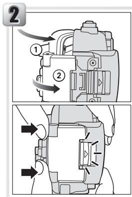 NIKON CAISSON ETANCHE WP-CP5-JUSQU-A 40 M DE PROFONDEUR - Fermer le caisson - 1