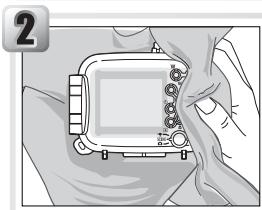 NIKON CAISSON ETANCHE WP-CP5-JUSQU-A 40 M DE PROFONDEUR - Réactivation du moniteur - 2