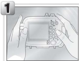 NIKON CAISSON ETANCHE WP-CP5-JUSQU-A 40 M DE PROFONDEUR - Réactivation du moniteur - 1