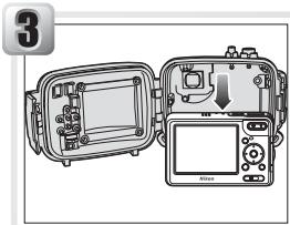 NIKON CAISSON ETANCHE WP-CP5-JUSQU-A 40 M DE PROFONDEUR - Drying the Case - 1