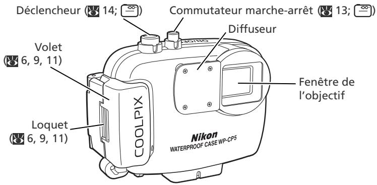 NIKON CAISSON ETANCHE WP-CP5-JUSQU-A 40 M DE PROFONDEUR - Descriptif du WP-CP5 - 1