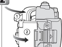 NIKON CAISSON ETANCHE WP-CP5-JUSQU-A 40 M DE PROFONDEUR - SchlieBen Sie das Gehäuse - 1