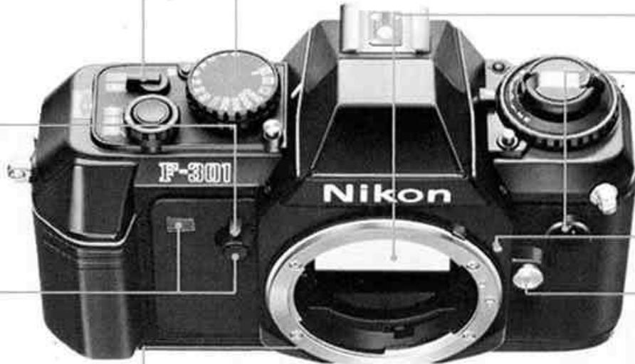 NIKON F301 - Sélecteur de mode de prise de vues - 3