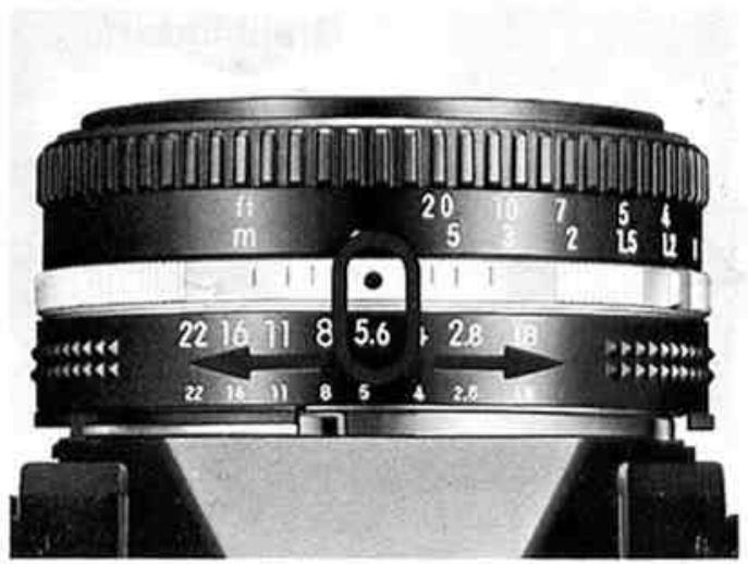 NIKON F301 - MODE D'EXPOSITION AVEC PRIORITE A L'OUVERTURE - 2