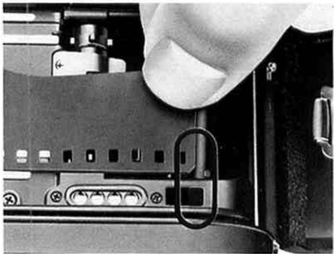 NIKON F301 - Mettez en place une cartouche de film. - 1