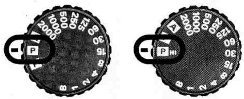 NIKON F301 - MODES D'EXPOSITION PROGRAMMES - 1